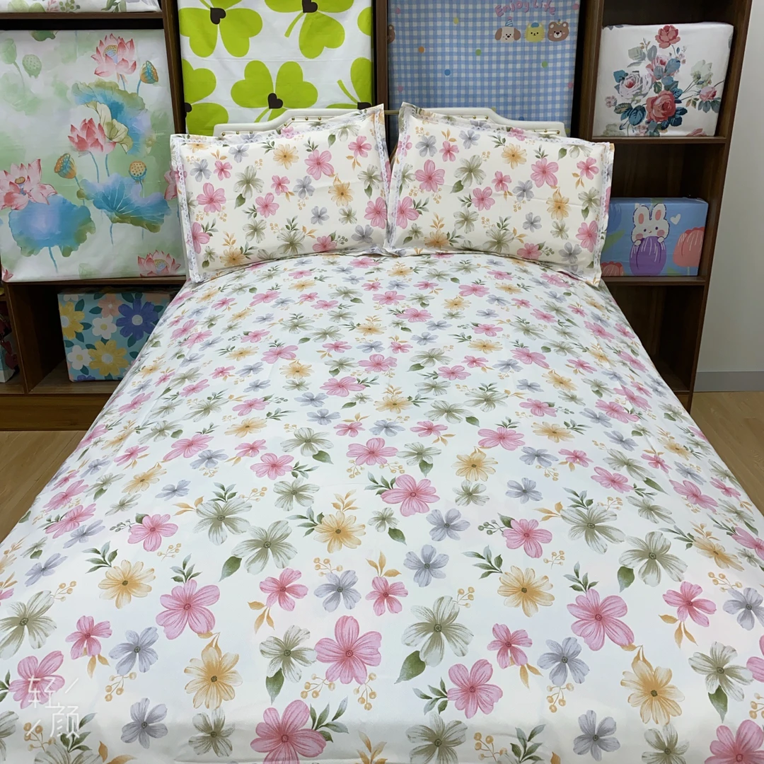 【出水芙蓉】双人床单2.3×2.4米加厚山东老粗布软凉席不跑不滑