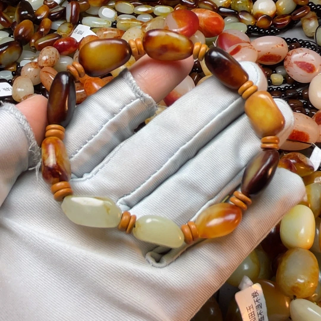 和田玉手链未镶嵌