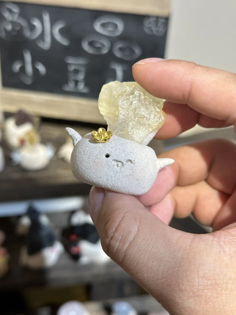 水晶小豆丁柠檬黄31