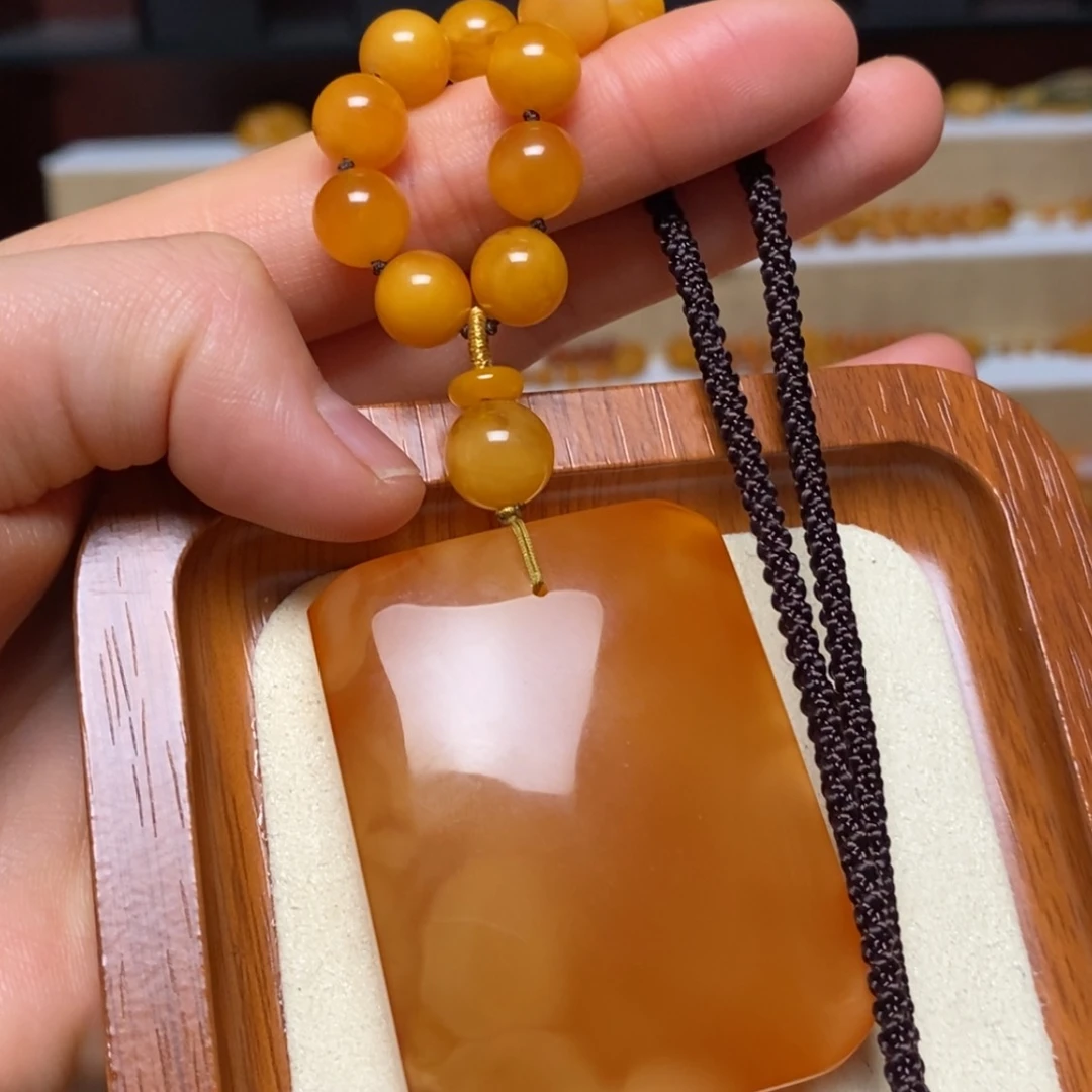 【闪购商品】未镶嵌颈饰蜜蜡项链