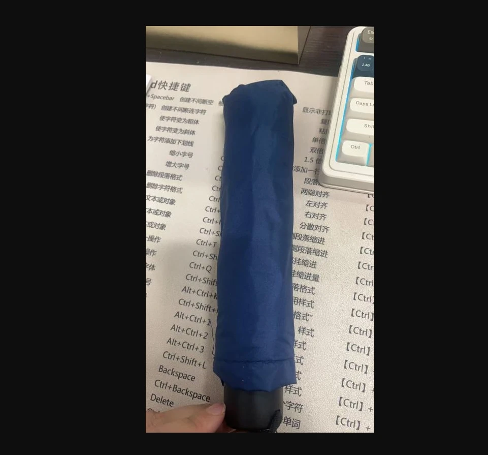 高洁丝定制雨伞-蓝色