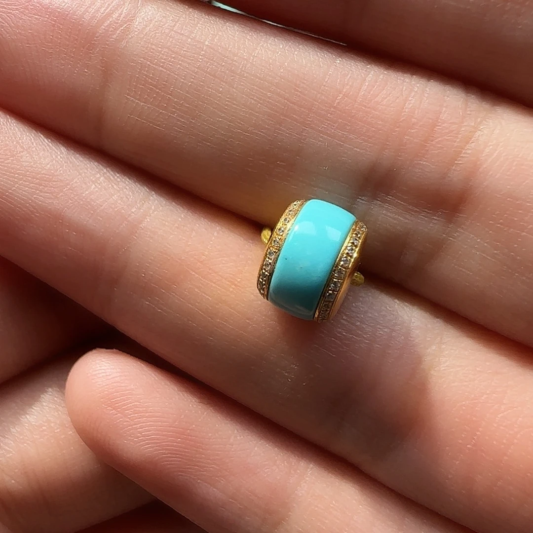 绿松石未镶嵌配饰