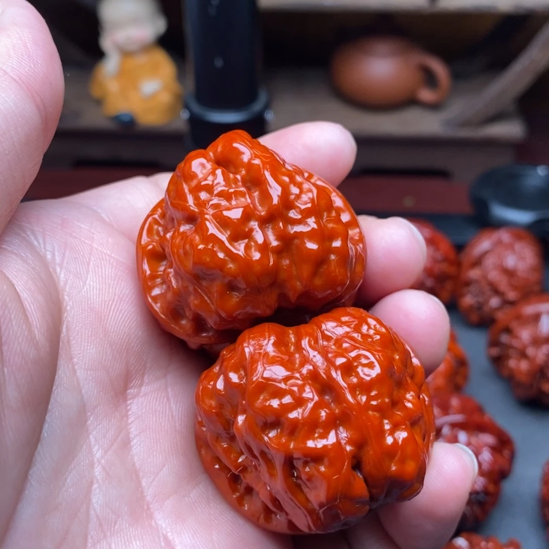 吊坠文玩核桃38蛤蟆头