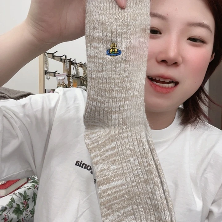 三醋酯纤维多太后兔羊孤品袜子103