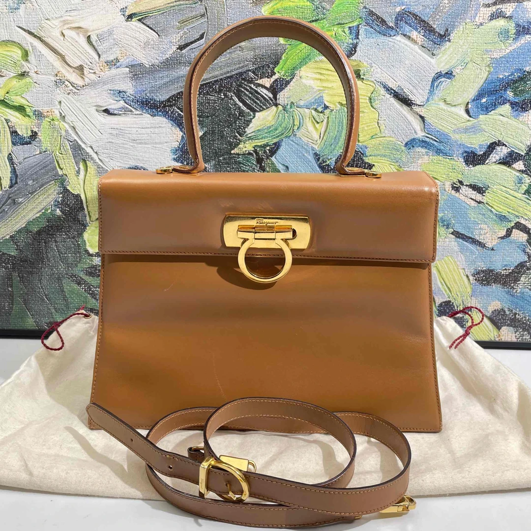 95新  小野专属/95新/菲拉格慕/单肩包/DP1472