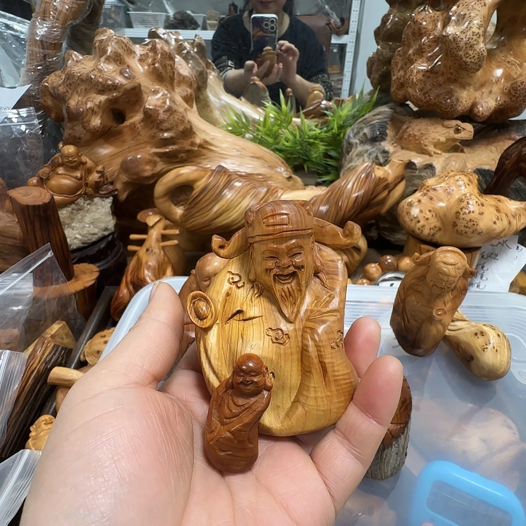 大***午柏木（崖柏）太行崖柏陈化黑油财神和乐乐