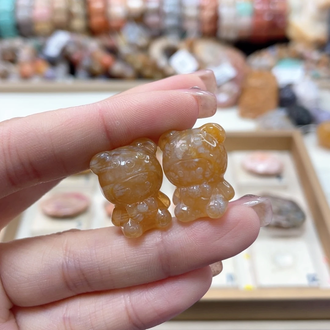 未镶嵌手链硅化珊瑚（珊瑚玉）猫****城055