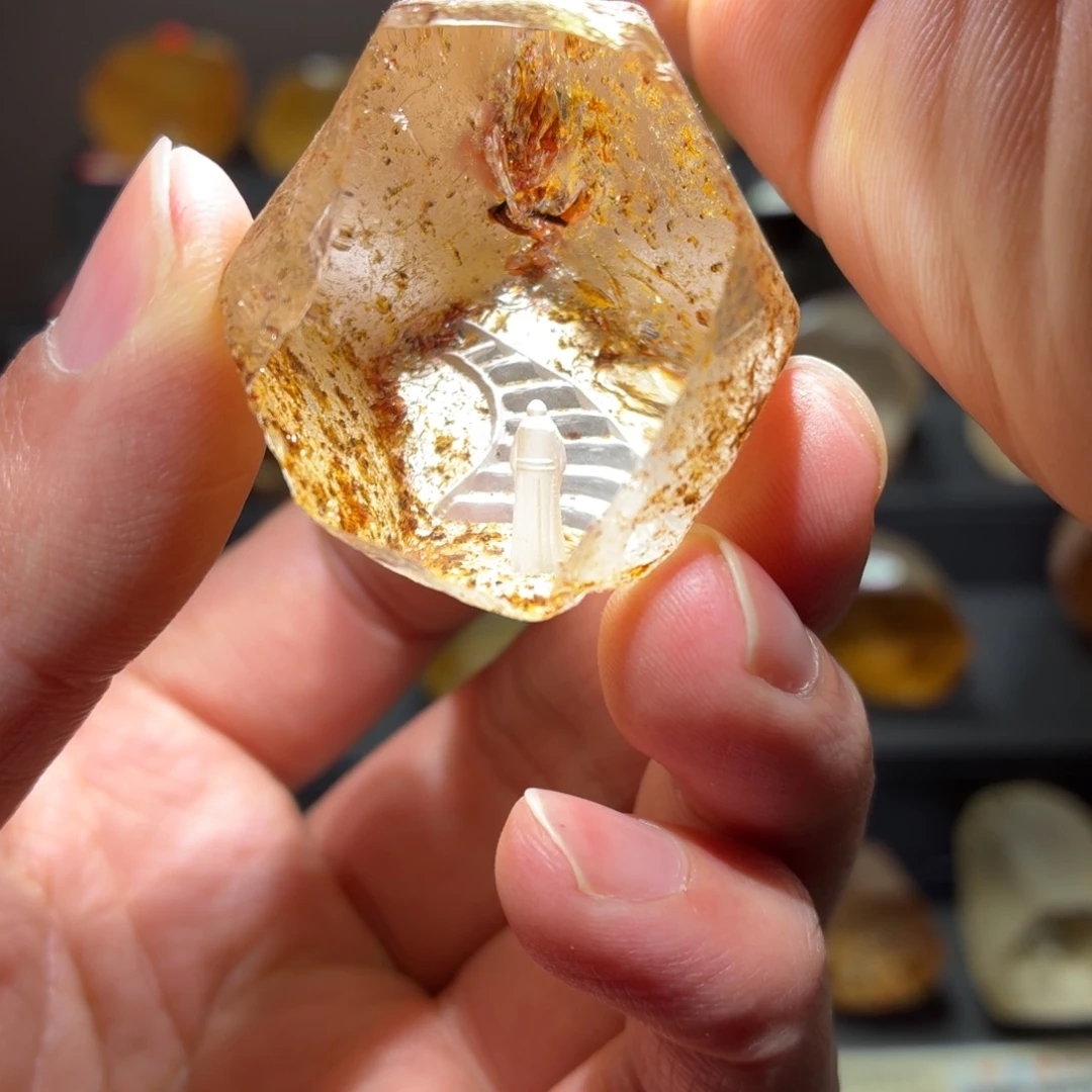 未镶嵌水晶珠宝半成品