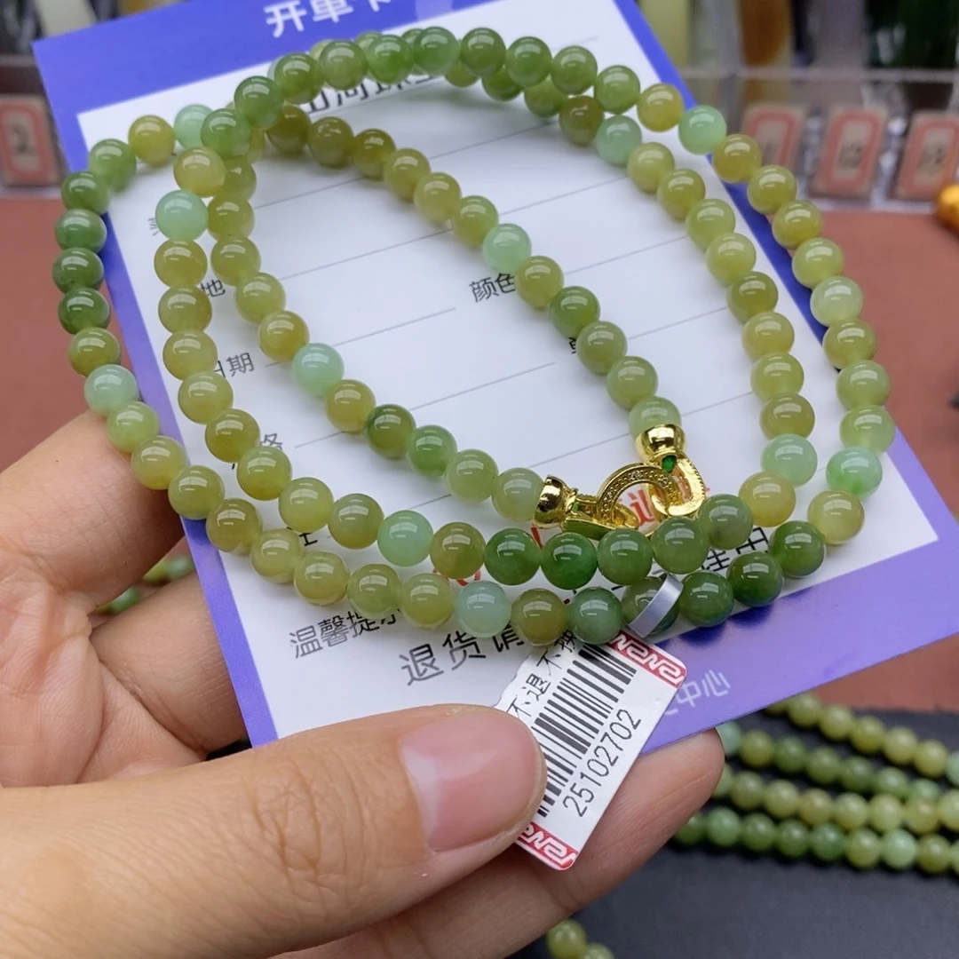 和田玉未镶嵌项链卡6