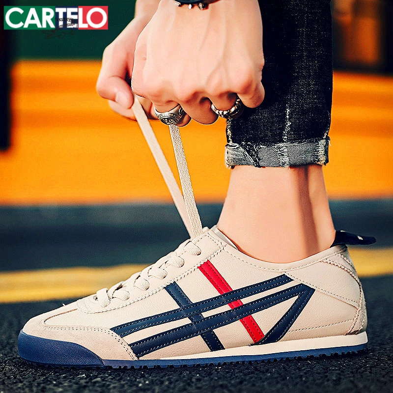 卡帝乐鳄鱼正品阿甘鞋男士板鞋轻奢潮鞋运动高端休闲小白鞋子男鞋