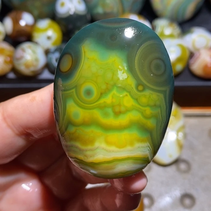 未镶嵌玛瑙/玉髓珠宝半成品166