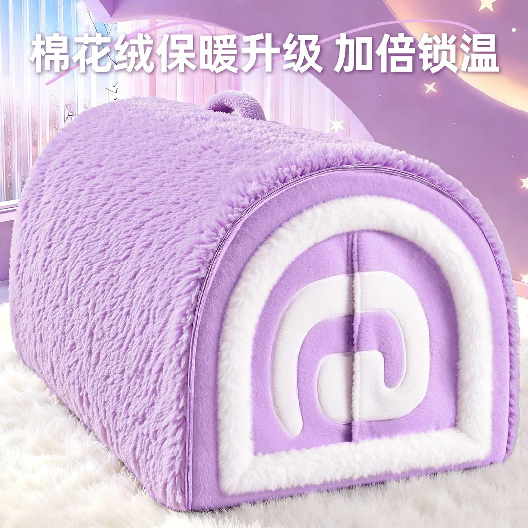 狗窝冬季加厚保暖窝大型犬封闭式安全窝四季通用可拆洗狗房子新款