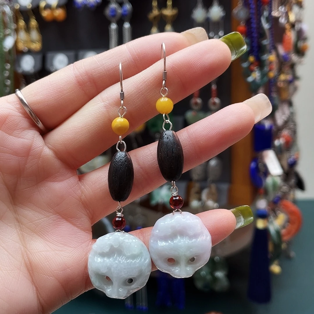 翡翠银S925镶嵌颈饰饰品