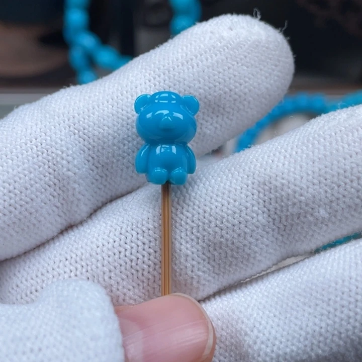 绿松石未镶嵌珠宝奇石9.5