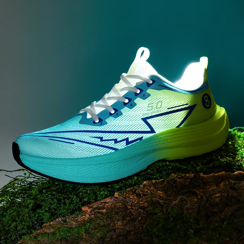 飞电5C五跑步鞋男大童夏季单网碳板回弹减震学生竞速体测赤兔8pro