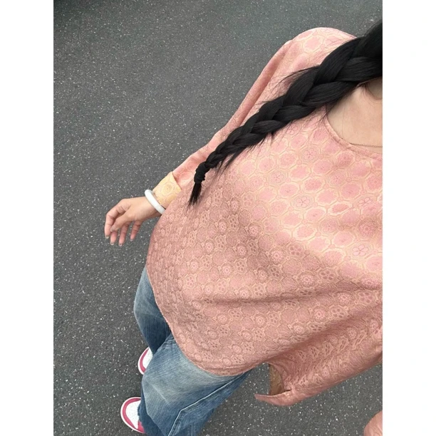 万事利龟背纹杭罗双穿100%桑蚕丝70长度120胸围