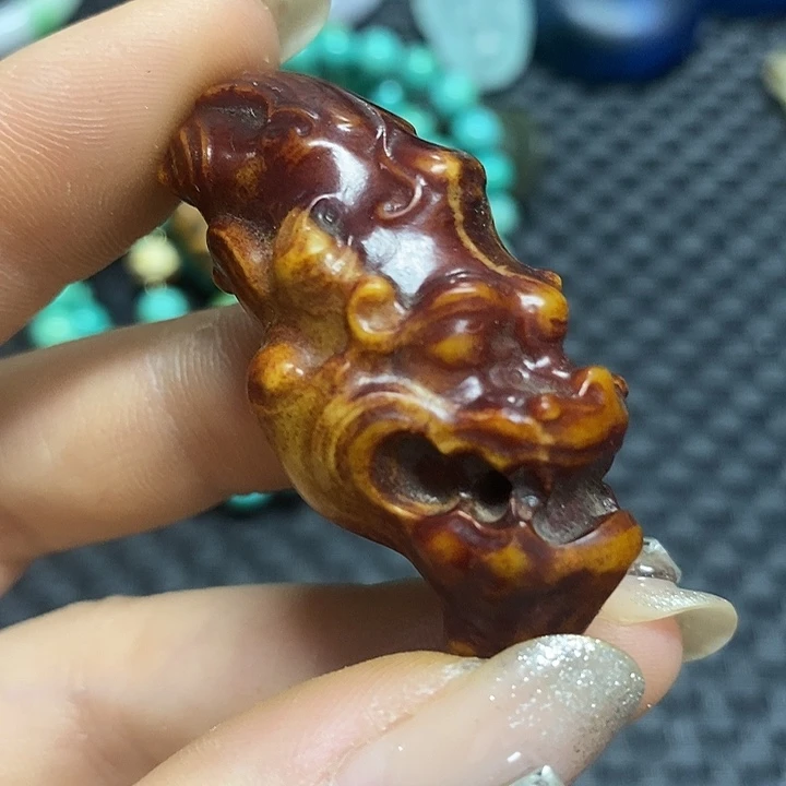 紫金钵盂菩提吊坠