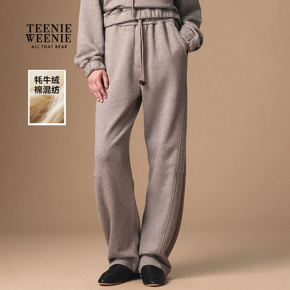 TeenieWeenie小熊女装卫裤25时髦潮流舒适易搭香蕉裤TTTM254TW1A