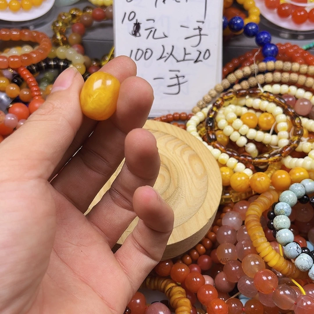 冰***凉玛瑙/玉髓未镶嵌手链54457