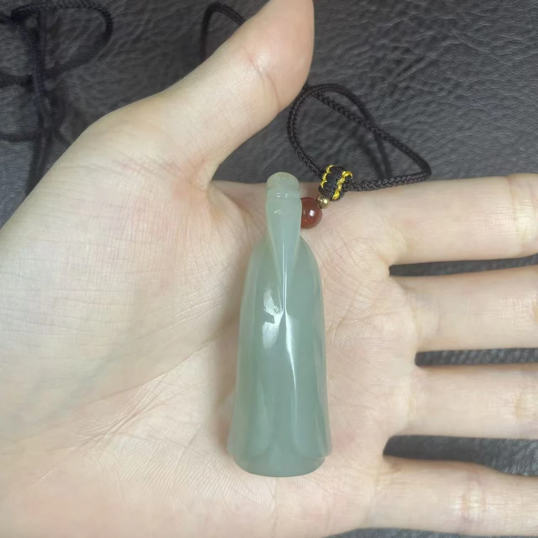 A2212和田玉且末翁仲202508