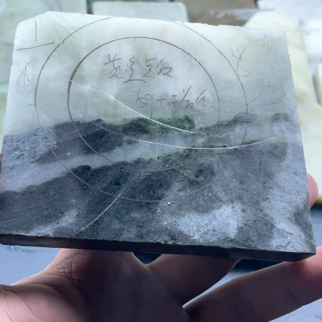 独山玉定制手镯未镶嵌蒸**豉