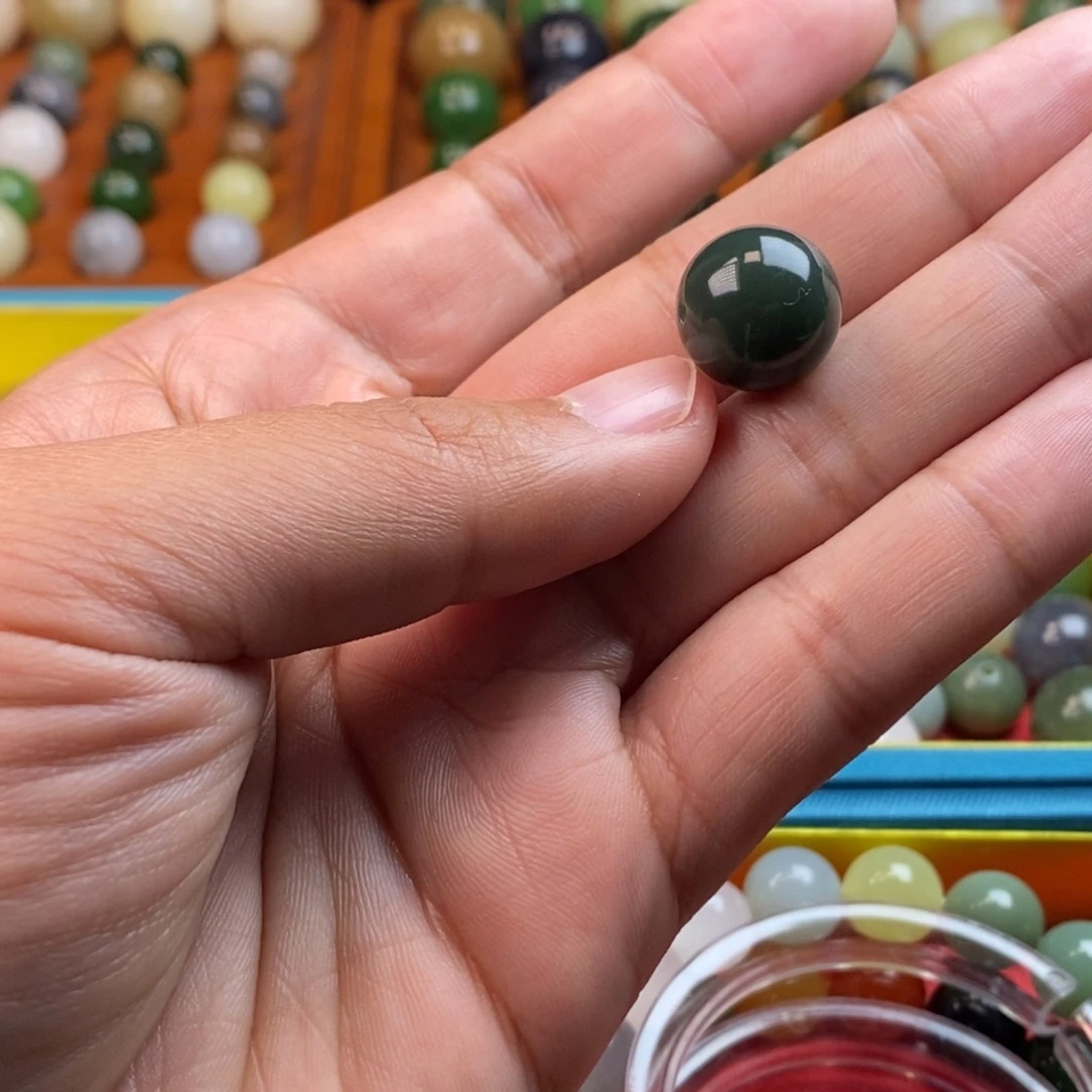 和田玉未镶嵌珠宝奇石卡14一细青玉y