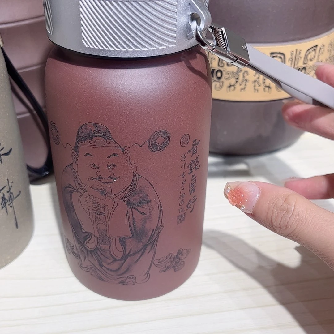 紫砂茶杯全部手工制作