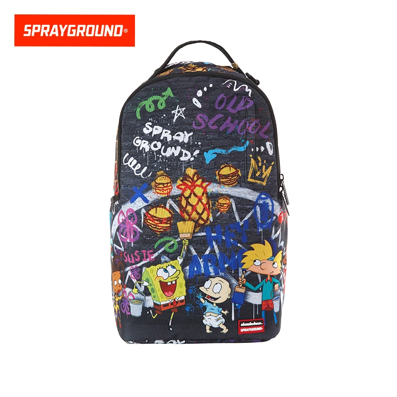 SPRAYGROUND 鲨鱼嘴【海绵宝宝】联名百搭潮流双肩包XB W1135811