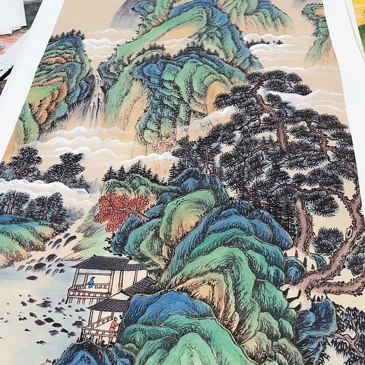 国画书画描金拓染金石传拓手写