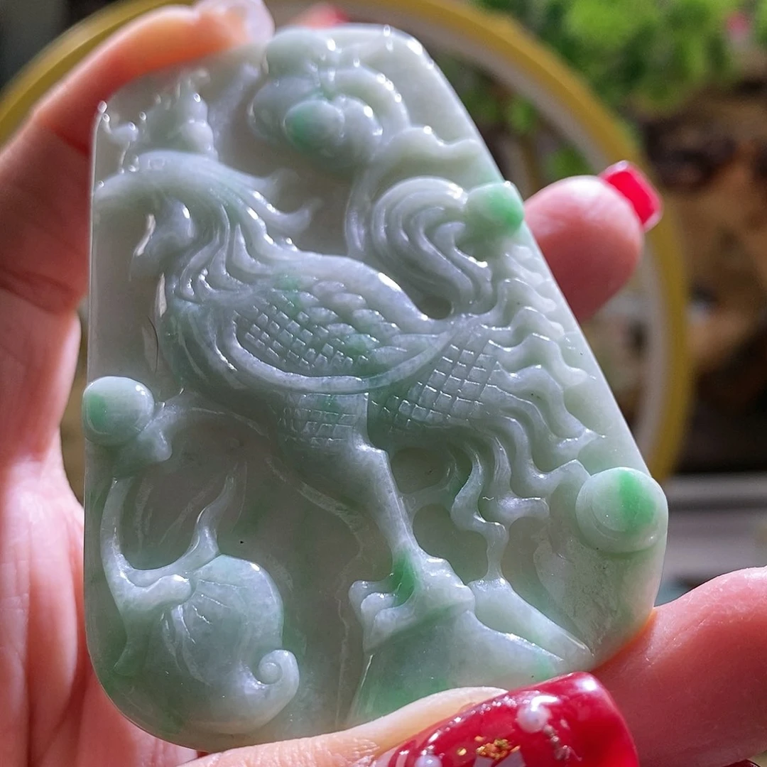 【闪购商品】翡翠颈饰未镶嵌鸡
