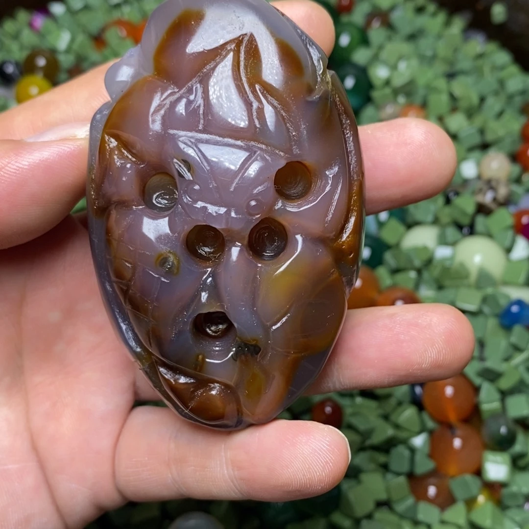 玛瑙/玉髓手链未镶嵌云*海