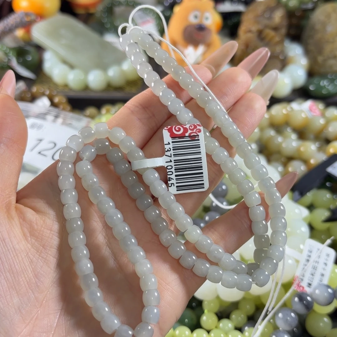 和田玉未镶嵌手链128