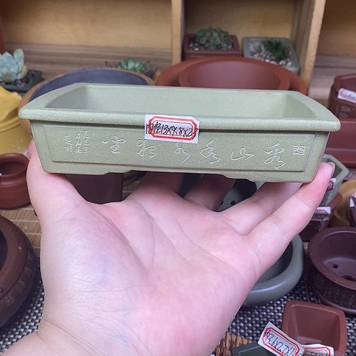 宜兴紫砂精品花盆