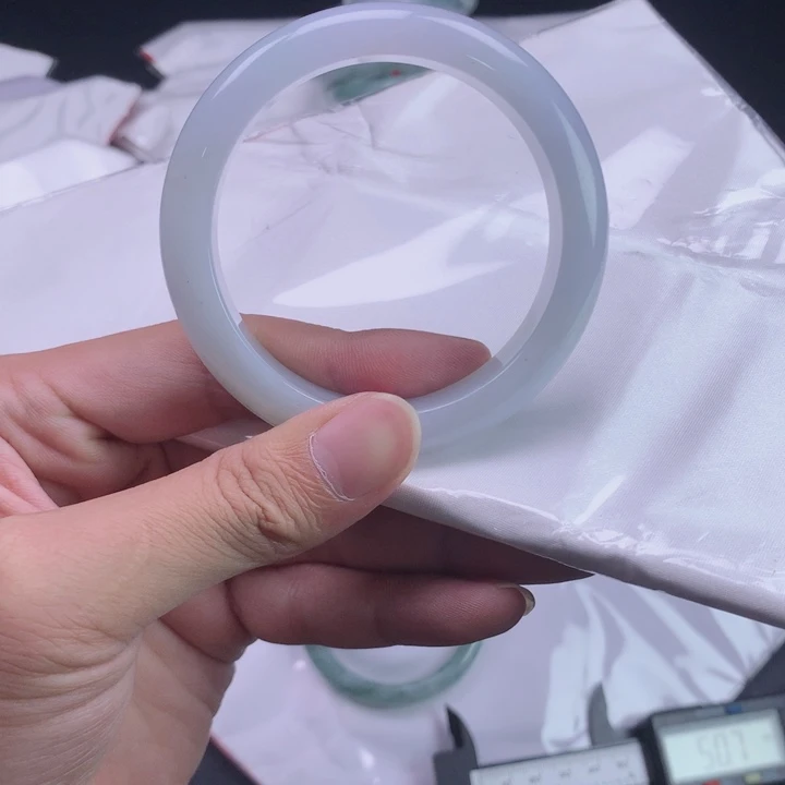 翡翠未镶嵌手镯56-58