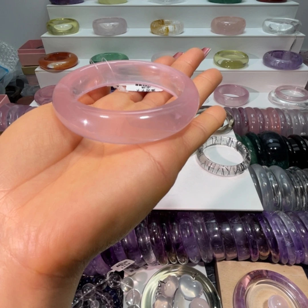 水晶未镶嵌手镯手镯58.7圈口2号