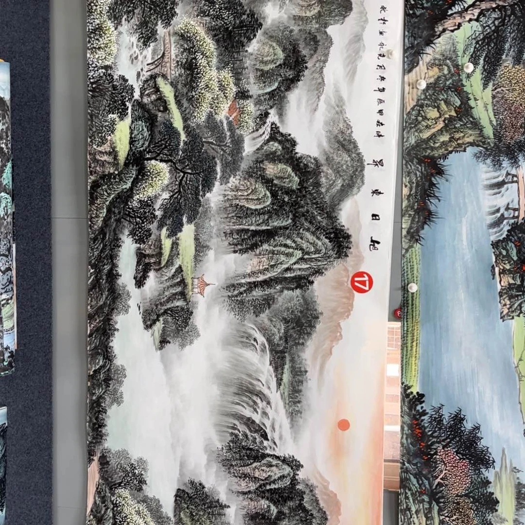 国画彩**建我的小伙伴都是这样