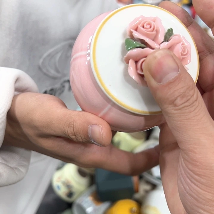 茶叶罐陶瓷家用储物罐轻微瑕疵品介意勿拍