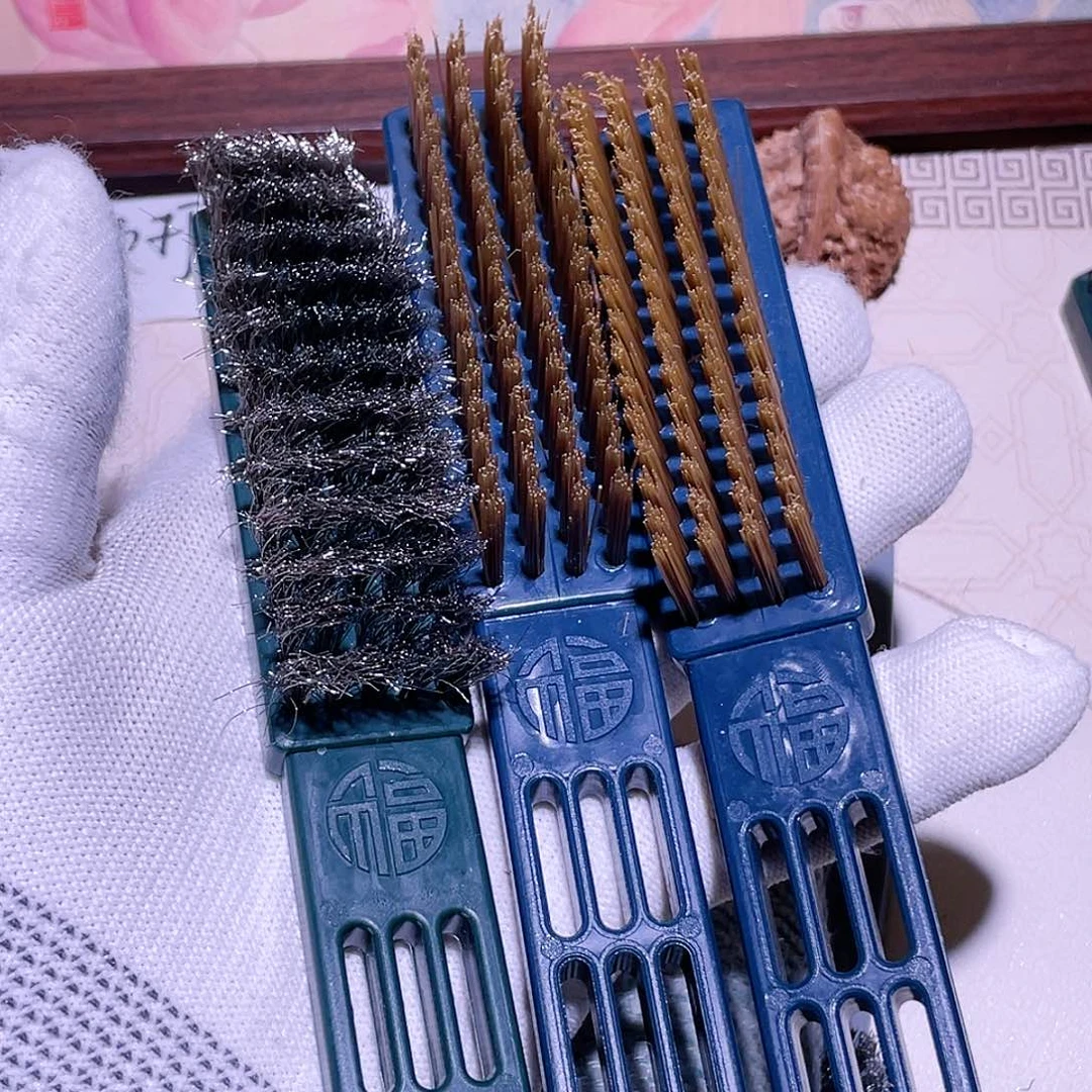 【闪购商品】文玩核桃吊坠卡****?刷子3把