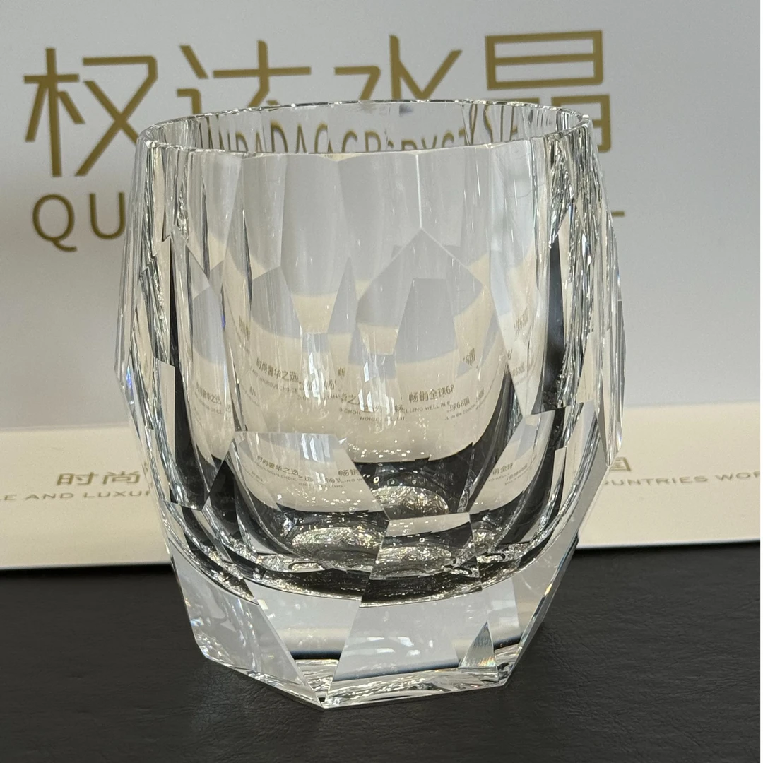 高档K9水晶杯透明无铅欧式洋酒杯威士忌杯轻奢酒柜