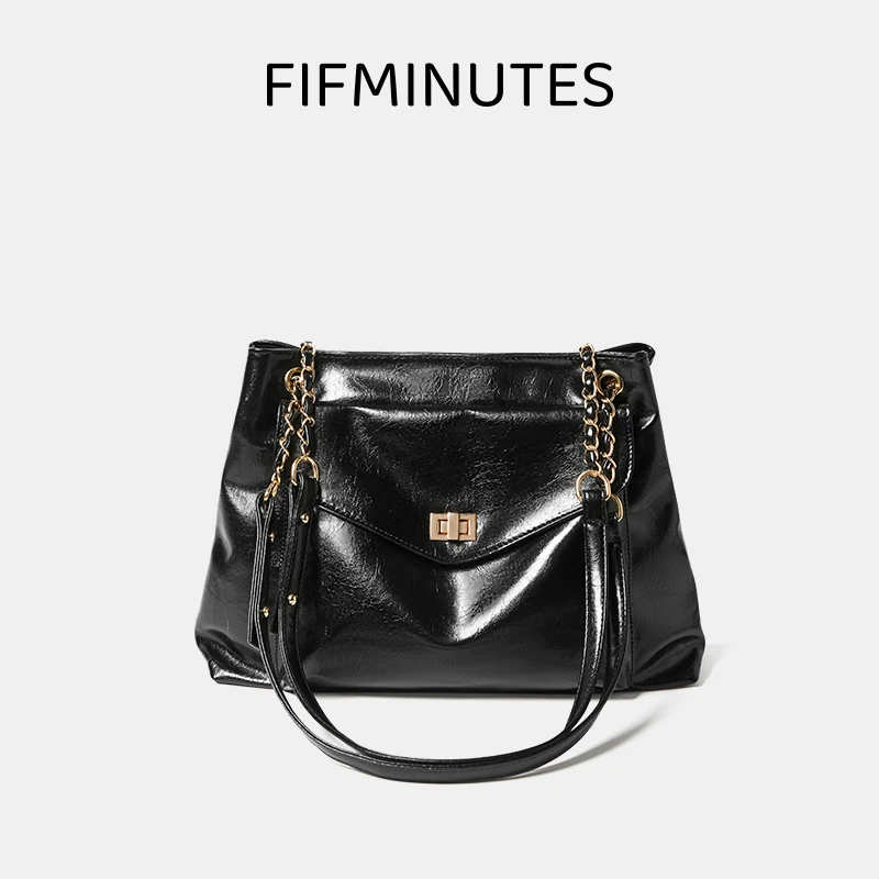 15MINS/15分钟2025新款方形托特包单肩斜挎包饺子包肩包H2251AX5