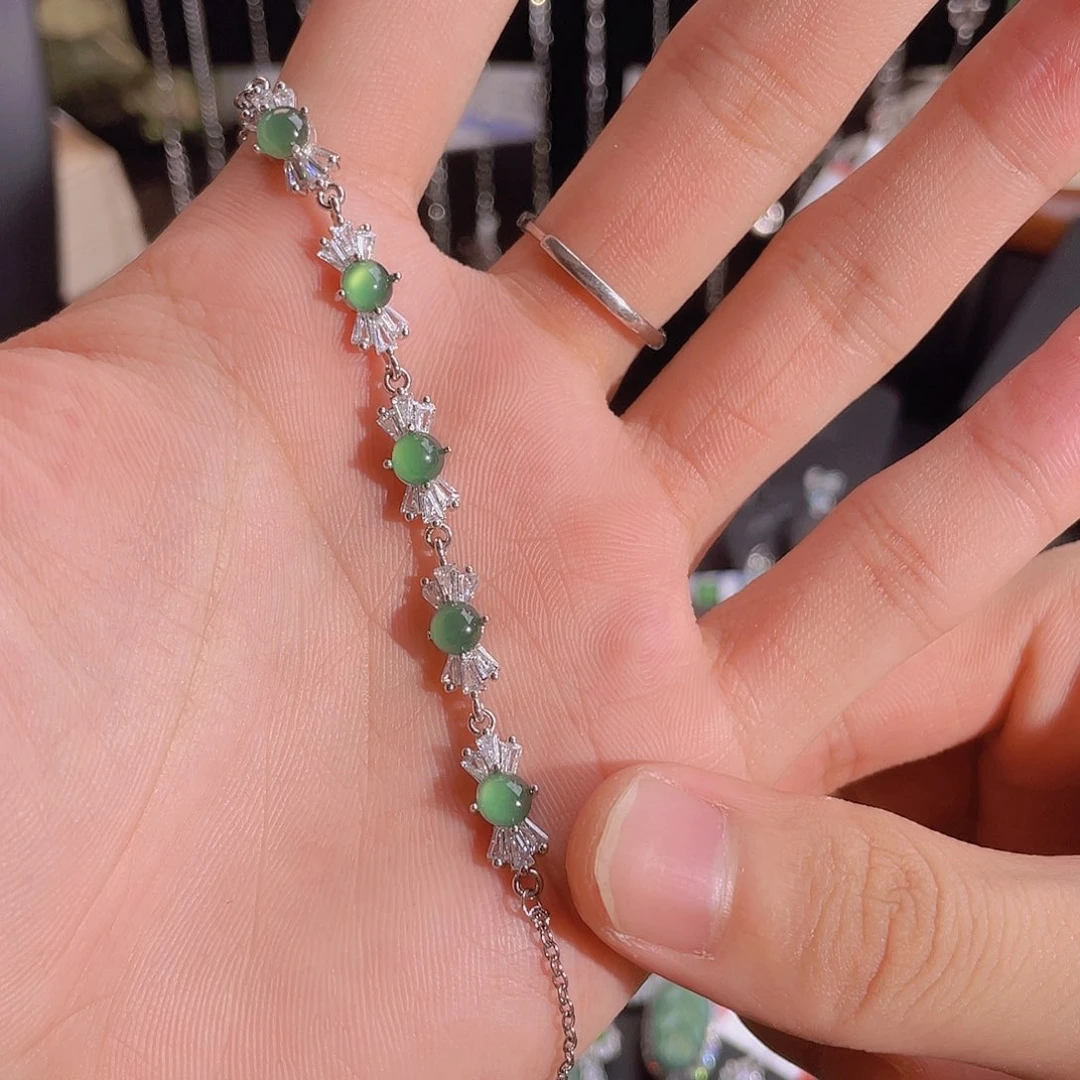未镶嵌手链翡翠