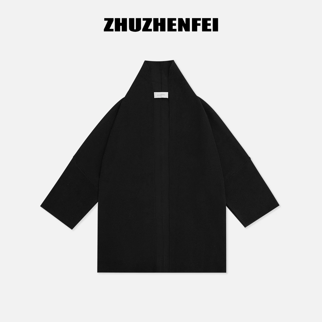 ZHUZHENFEI【自在舒适】秋冬针织气质外套宽松百搭开衫毛衣-Z354017