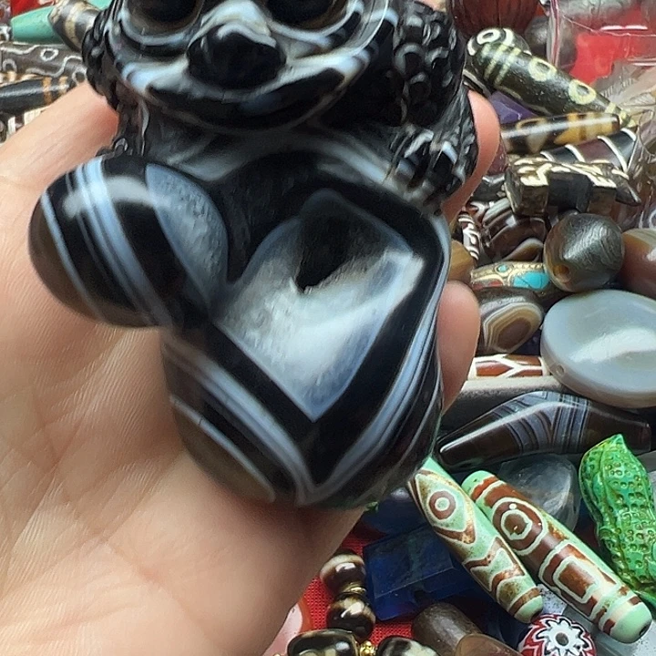 流***3玛瑙/玉髓未镶嵌颈饰