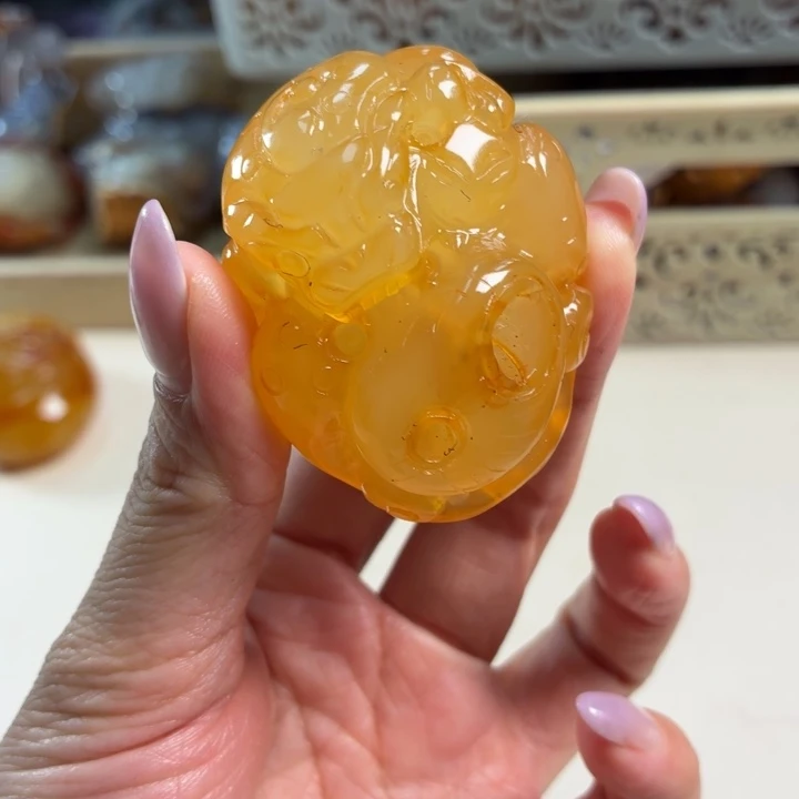 玛瑙/玉髓未镶嵌吊坠(不含链)
