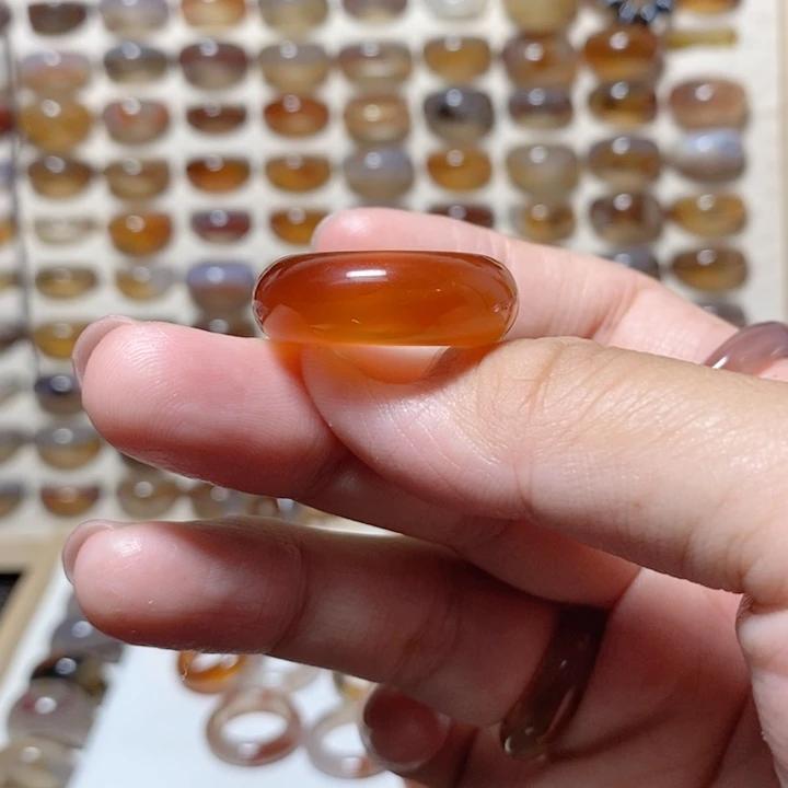 ****o玛瑙/玉髓未镶嵌戒指