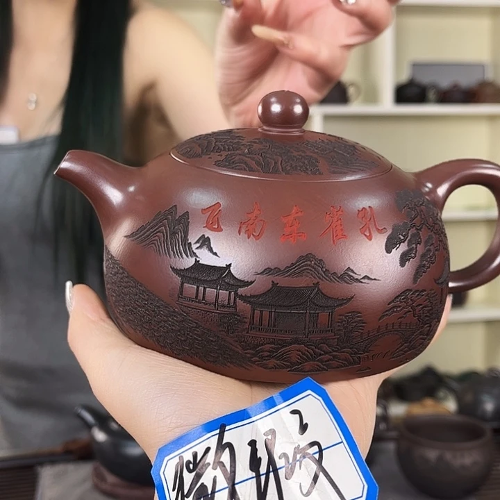茶壶紫砂紫砂的感觉