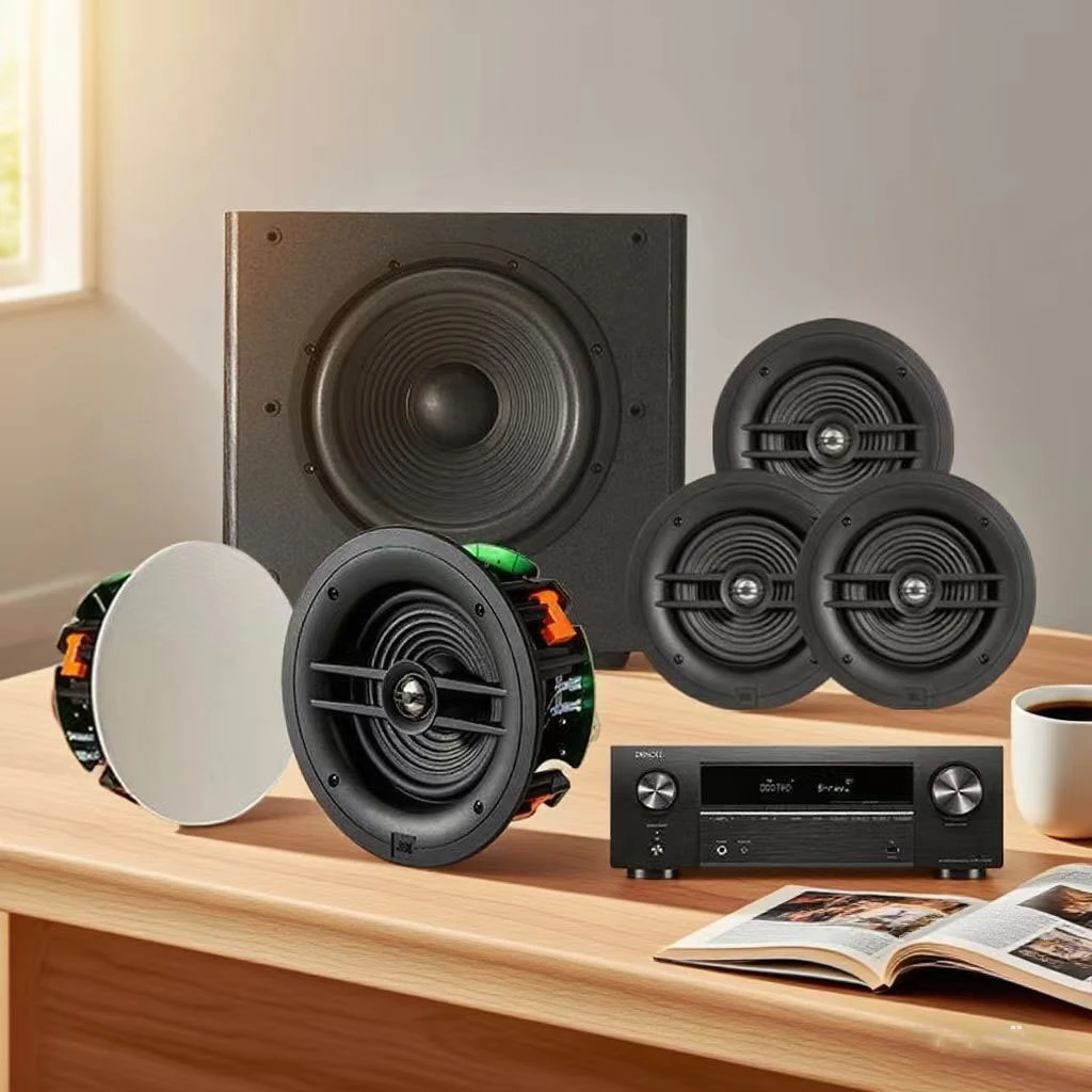 JBL Stage2客厅吸顶音响发烧级音箱家庭影院重低音炮KTV音响套装