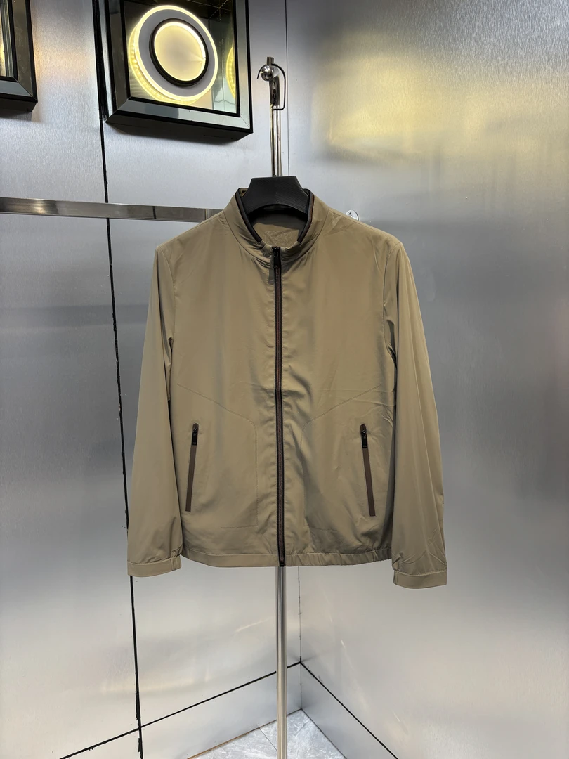 2025春款薄夹克休闲男装通勤百搭新款男士外套