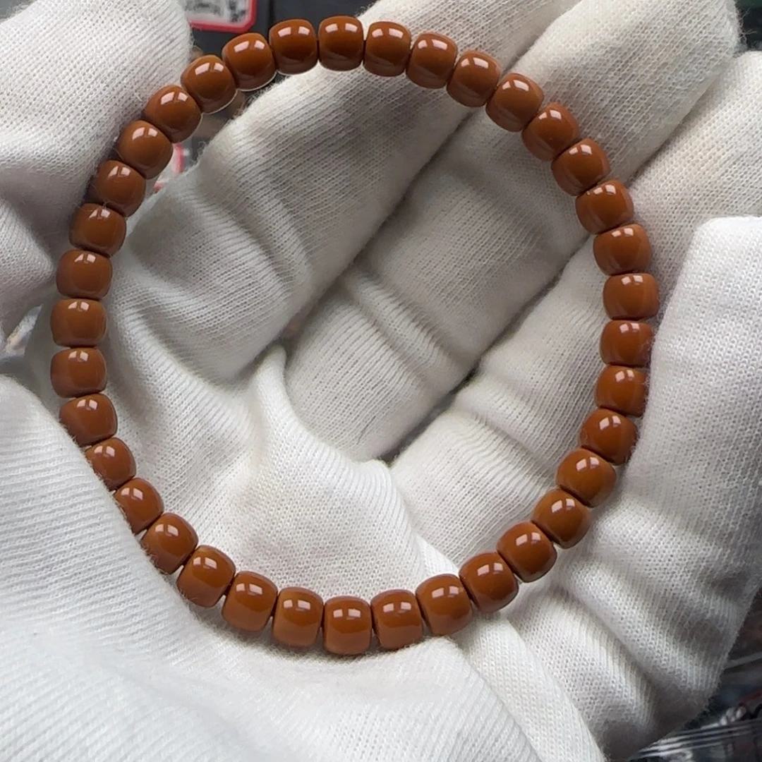 手串橄榄核老挝单圈极限弧6.2mm