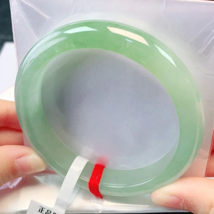 翡翠未镶嵌手镯58圈